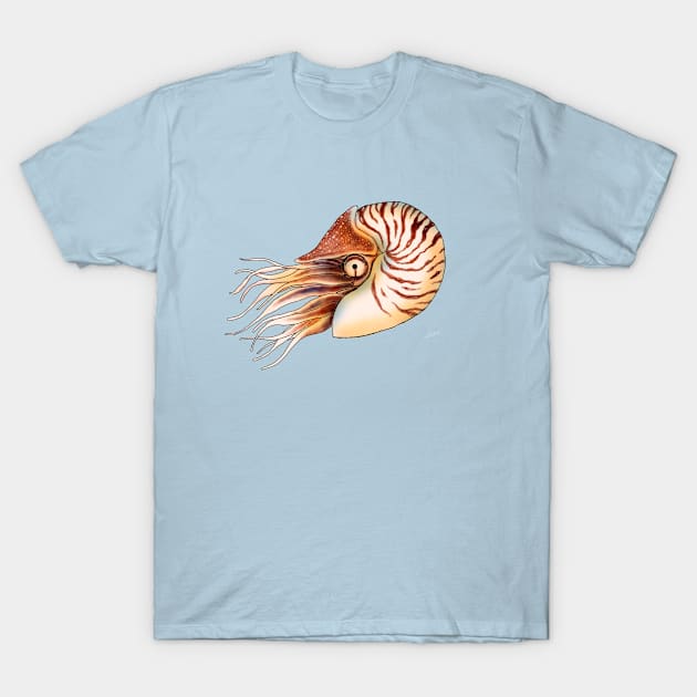 Nautilus T-Shirt by lucamendieta